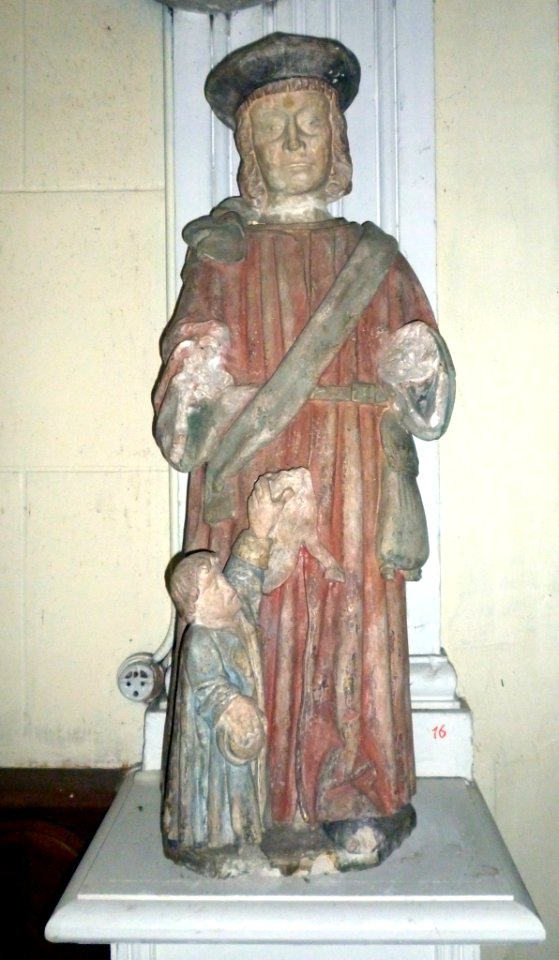 Groupe sculpté saint Yves