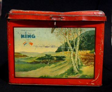 Groot King pepermunt blik, foto2