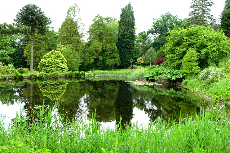 Grotto pond - Chatsworth House - Derbyshire, England - DSC03614