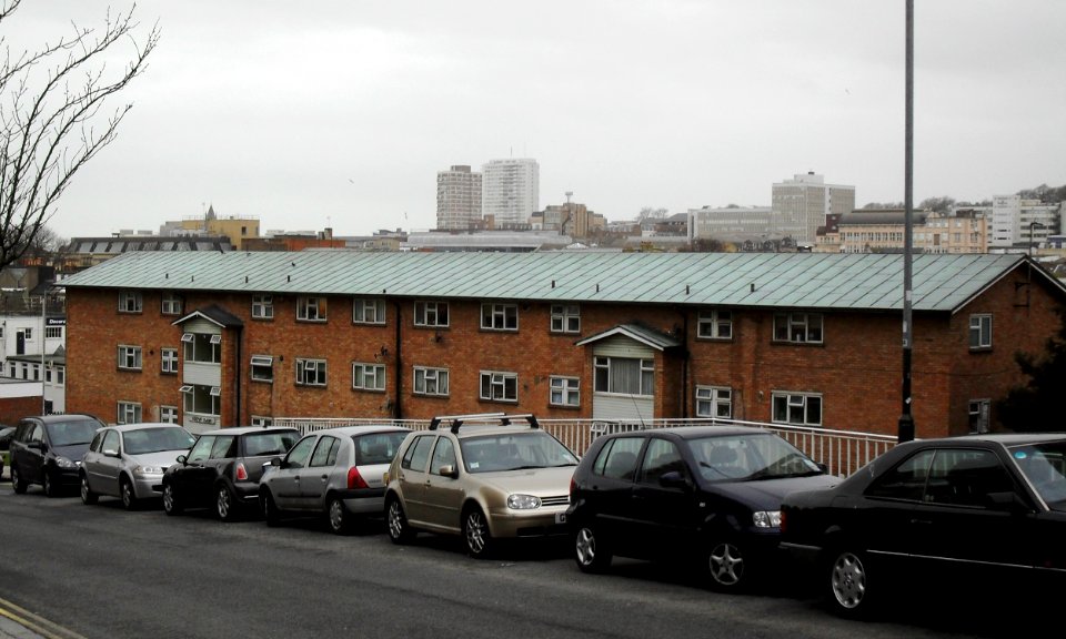 Grove Bank Flats, Grove Hill, Brighton (January 2011)