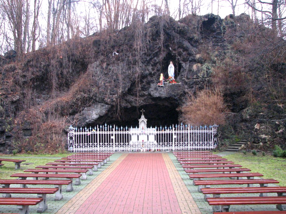 Grotto of Lourdes in Katowice Panewniki in 2011 y