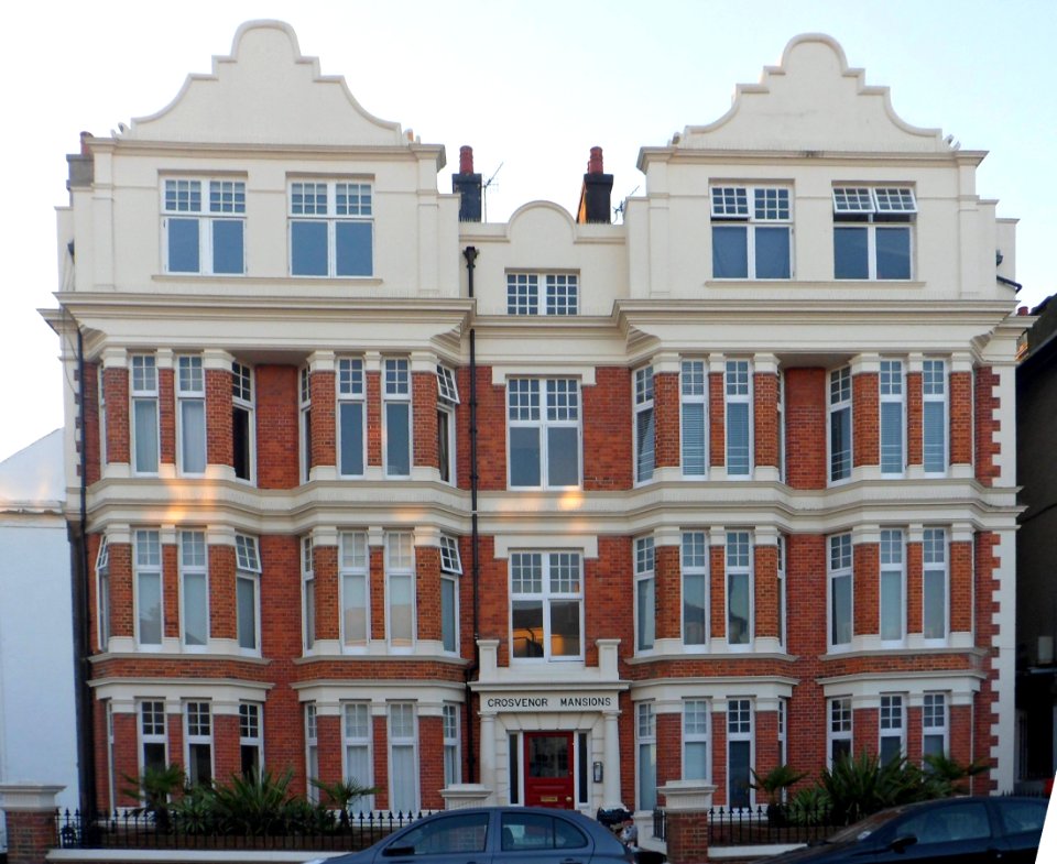 Grosvenor Mansions, Osborne Villas, Hove (September 2013)