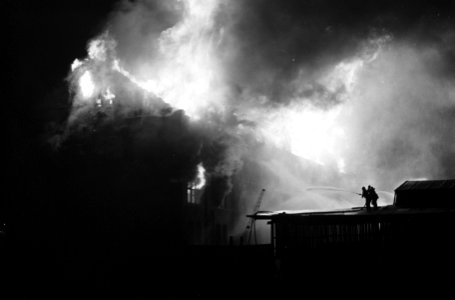 Grote brand aan de Wibautstraat te Amsterdam, Overzicht van de brand, Bestanddeelnr 915-0255
