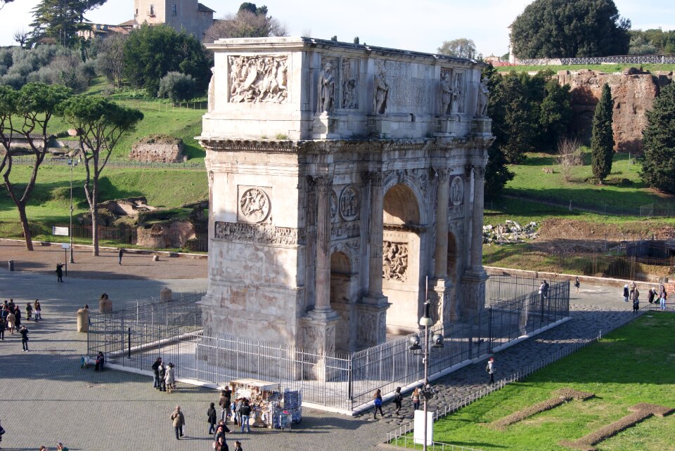 Italy rome arch of constantine
