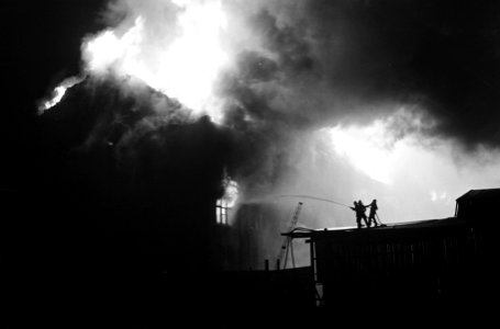Grote brand aan de Wibautstraat te Amsterdam, Overzicht van de brand, Bestanddeelnr 915-0253