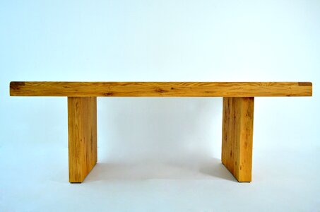 Oak tabletop furniture