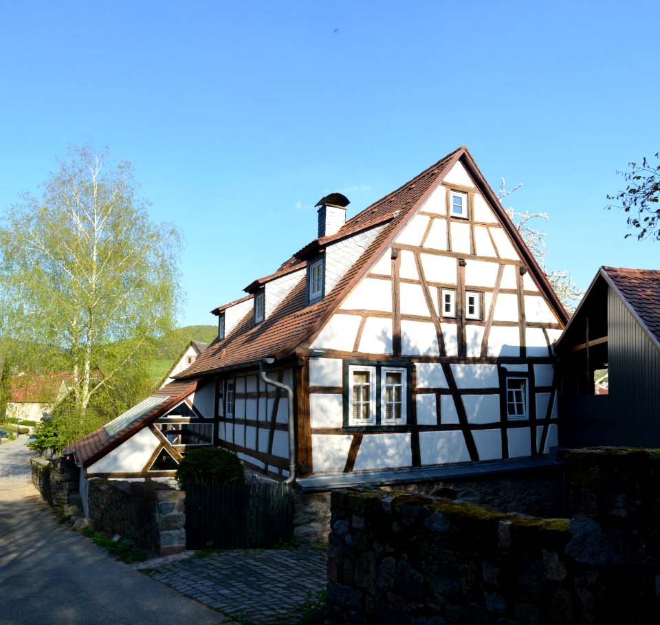 Gronau, Hintergasse 8, Rückseite