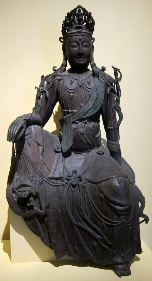 Guanyin Bodhisattva, China, iron and copper, c. 16th-17th century, San Diego Museum of Art