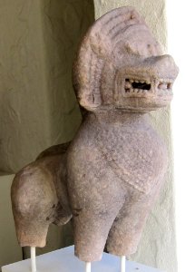 Guardian lion, Cambodia, Angkor Wat style, Honolulu Museum of Art