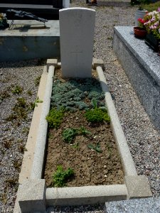 Guarbecque (Pas-de-Calais) tombe de guerre de la CWGC (02)