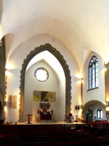 Grunewaldkirche Mittelschiff und rechtes Seitenschiff