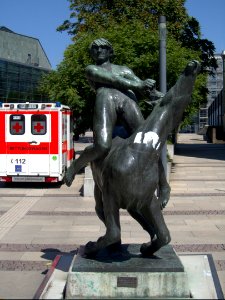 Grzimek – Stürzender Reiter – Front