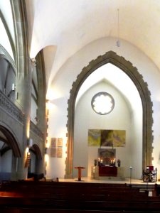 Grunewaldkirche Mittelschiff und linkes Seitenschiff