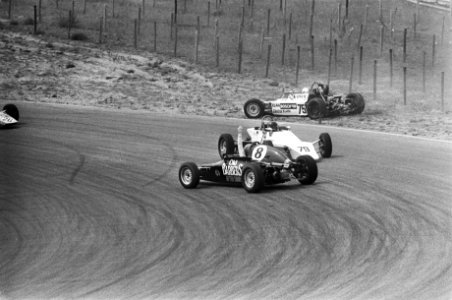 Grote prijs van Zandvoort , Formule Ford, Van Kempen (n.8) in de fout, Bestanddeelnr 928-6964