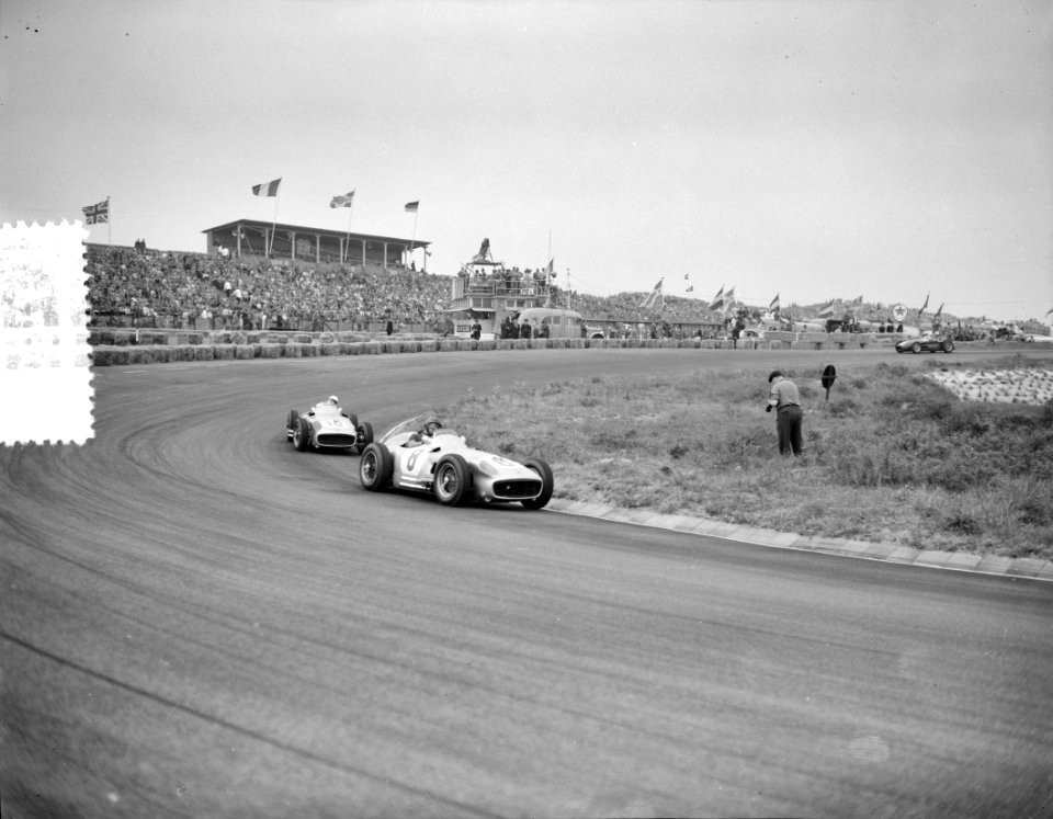 Grote Prijs van Nederland Zandvoort, Prins Bernhard op de pitch, Bestanddeelnr 907-1908