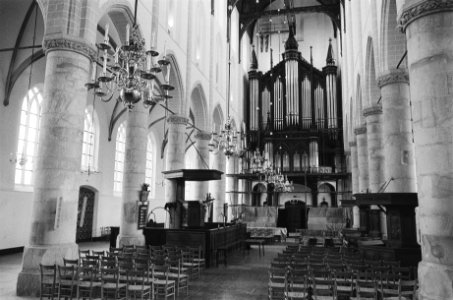Grote of St Vituskerk in Naarden gerestaureerd interieur van de kerk, Bestanddeelnr 930-0117