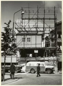 Grote Markt 21, afbraak en herbouw. NL-HlmNHA 54008650