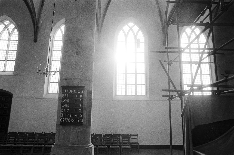 Grote of St Vituskerk in Naarden gerestaureerd diverse fragmenten, Bestanddeelnr 930-0118