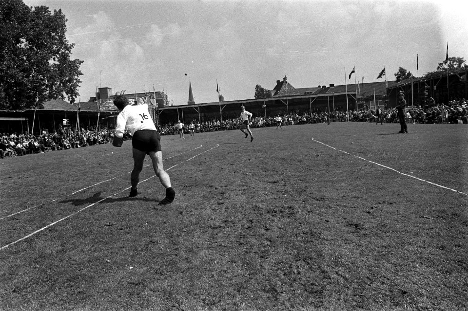 Grote kaatspartij te Franeker op het Sternse Slotland, Bestanddeelnr 923-7096