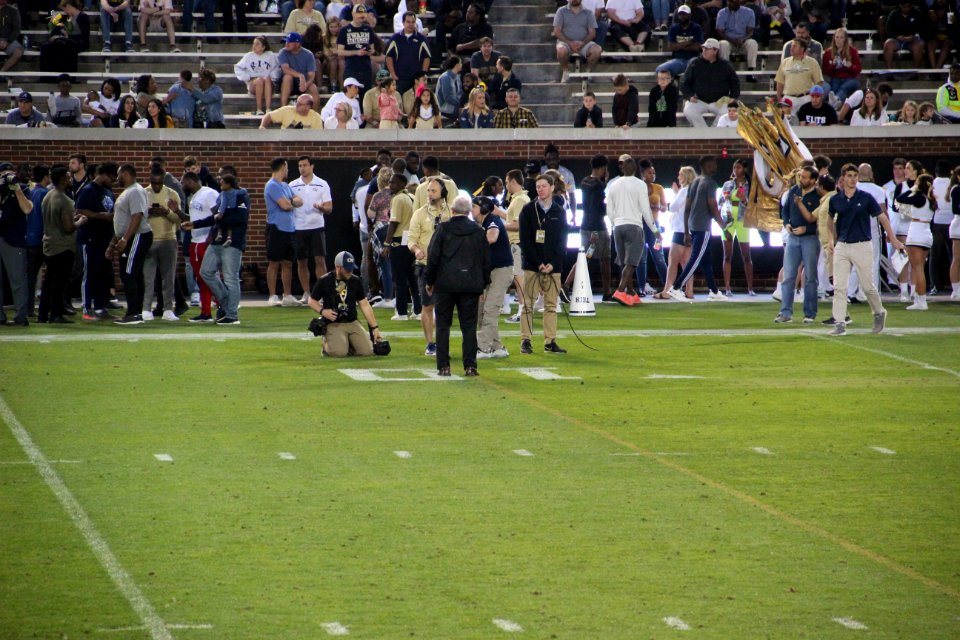 GT Football Spring Game 2019 (192) Bobby Ross