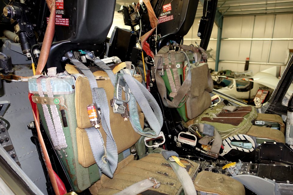Grumman A-6 Intruder interior - Oregon Air and Space Museum - Eugene, Oregon - DSC09758