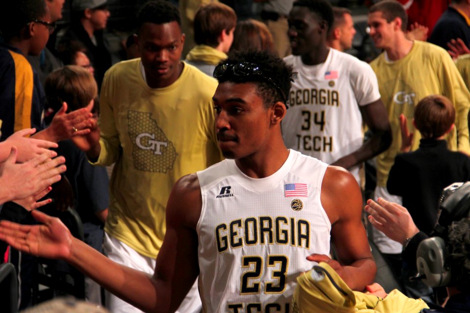 GT vs NC A&T basketball Dec 2016 - Christian Matthews