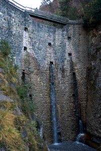 Gspan-Sperre in der Ehnbachklamm