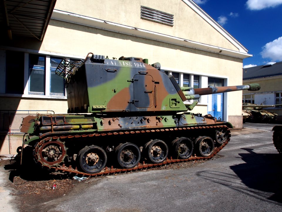 GTC 155mm AUF1, AMX 30 AuF1, named Falaise 1944, Musée des Blindés, France, pic-4