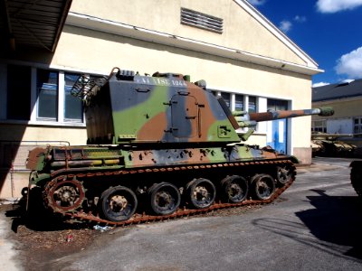 GTC 155mm AUF1, AMX 30 AuF1, named Falaise 1944, Musée des Blindés, France, pic-4