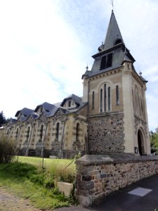 Gué-d'Hossus (Ardennes) église, vue du nord-ouest