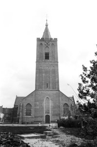 Grote of St Vituskerk in Naarden gerestaureerd exterieur kerk, Bestanddeelnr 930-0114