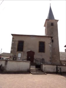 Guéblange-lès-Dieuze (Moselle) Église Saint-Georges (01)