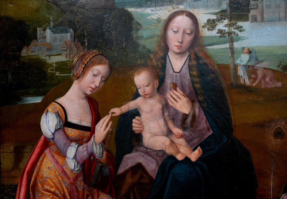 Groeningemuseum Master of the Holy Blood Madonna Saint Catherine 01052015