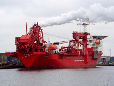 GSP Falcon (ship, 1976) IMO 7409401 Port of Amsterdam pic2