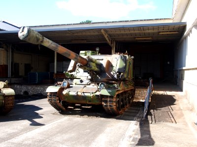GTC 155mm AUF1, AMX 30 AuF1, named Falaise 1944, Musée des Blindés, France, pic-2