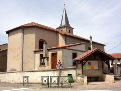 Guéblange-lès-Dieuze (Moselle) Église Saint-Georges (03)
