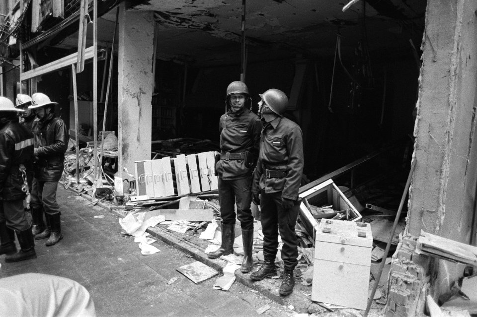 Grote ravage na de aanslag, Bestanddeelnr 931-7517