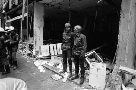 Grote ravage na de aanslag, Bestanddeelnr 931-7517