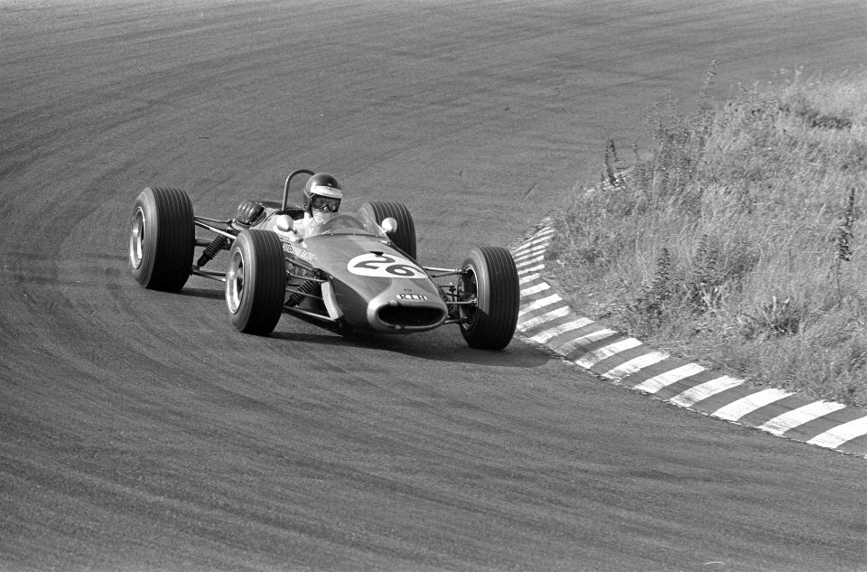 Grote Prijs van Zandvoort Formule II . Nummer 21.23.24 Jackie Ickx in aktie, num, Bestanddeelnr 920-5528