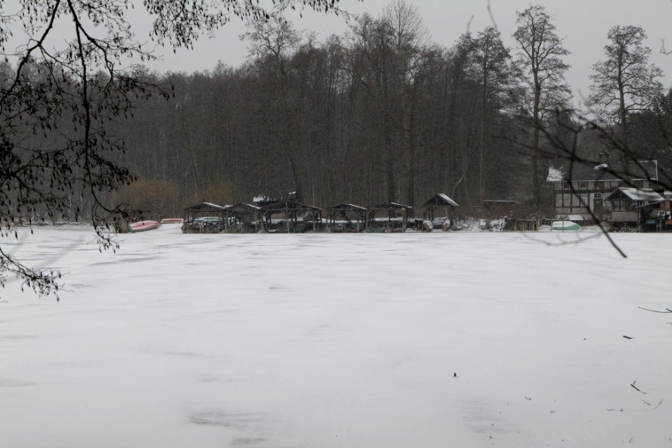 Großer Lienewitzsee with snow 2021-02-07 08