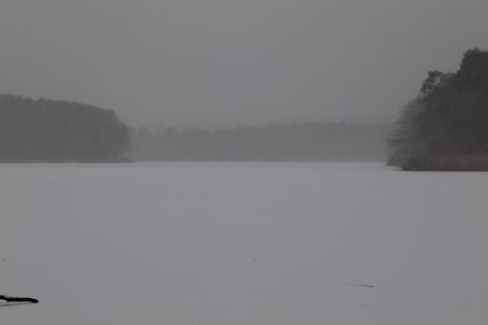 Großer Lienewitzsee with snow 2021-02-07 21