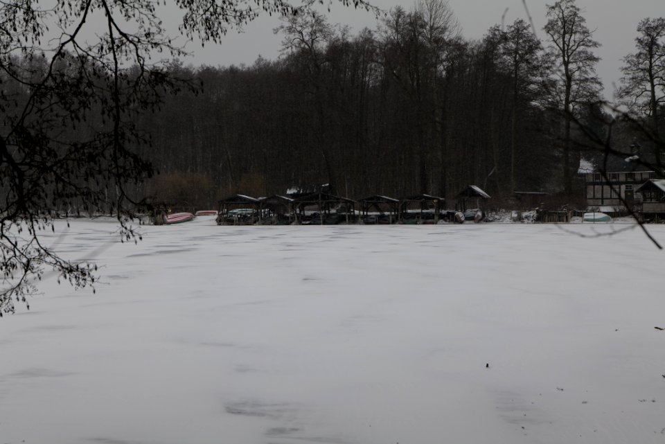 Großer Lienewitzsee with snow 2021-02-07 07