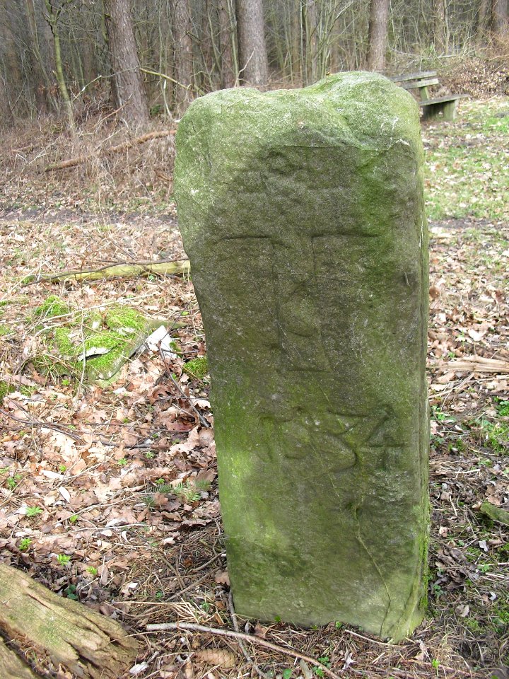 Grenzstein Paderborn-Lippe - Nr.34 Paderborner Seite