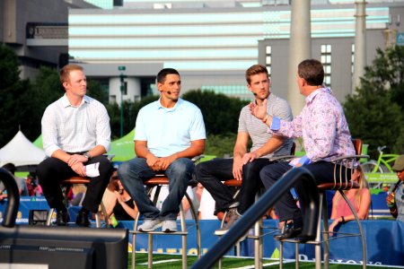 Greg McElroy, David Pollack, Jordan Rodgers, Gene Chizik - 2018 SEC Summerfest 1