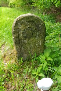 Grenzstein Lippe-Preußen Nr. 1A - Lippische Seite
