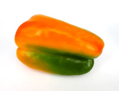 Green-orange-yellow bell pepper 2017 C photo