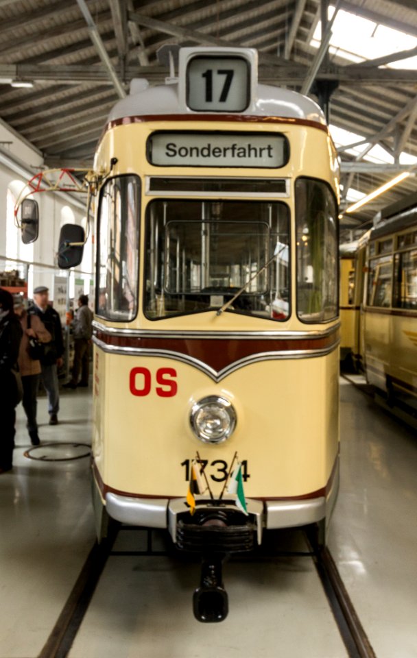 Großraum-Triebwagen T4-(T4-62) - Straßenbahnmuseum Dresden