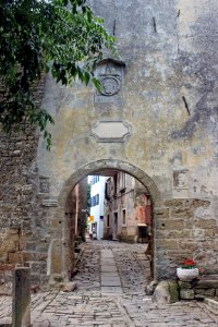 Grožnjan–The Town gate-02