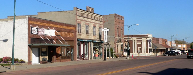 Gregory, SD W side Main St from 5th St