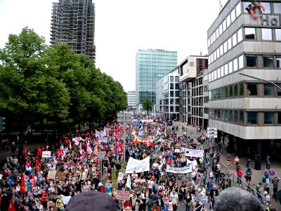 Grenzenlose Solidarität statt G20 Demonstration 03